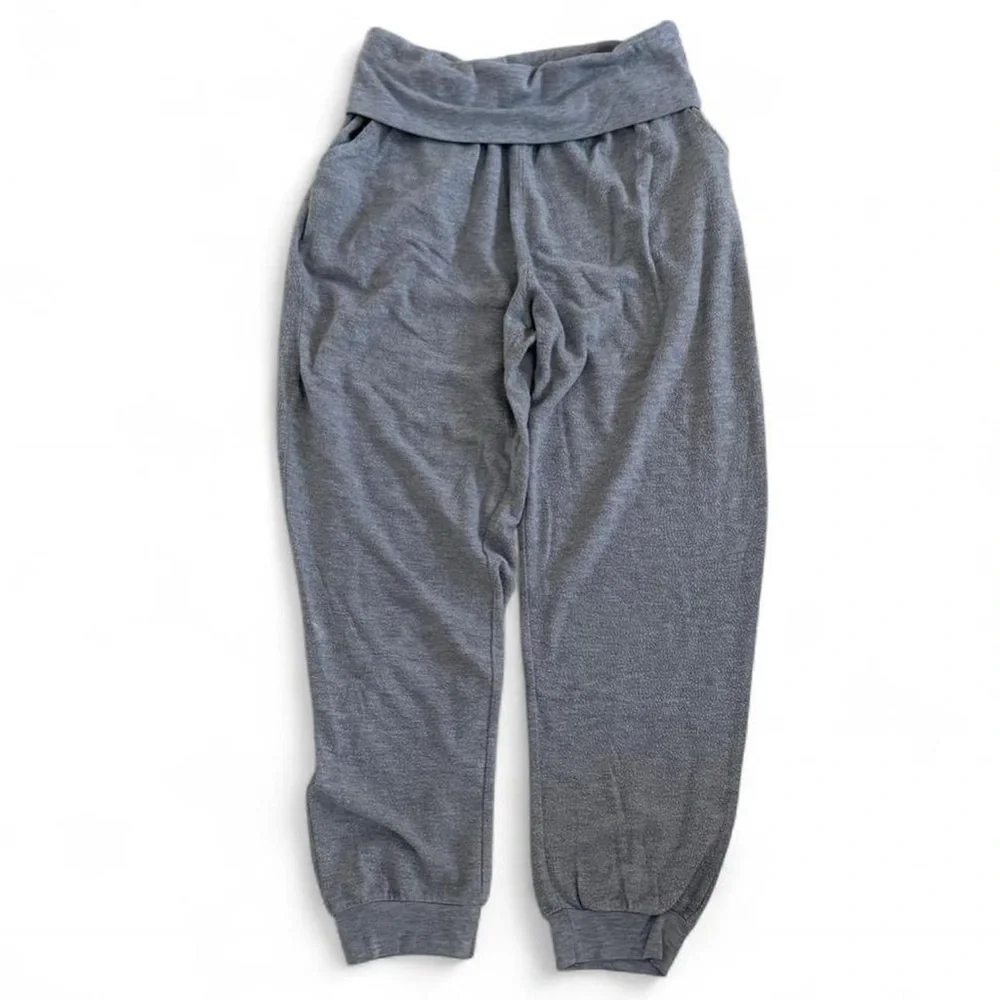 Fold over roll down waist baggy jogger sweatpants by Danskin - Picture 1 of 4